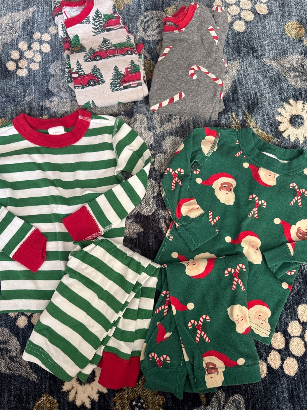 Bundle of Hanna Andersson Christmas Holiday Pajamas